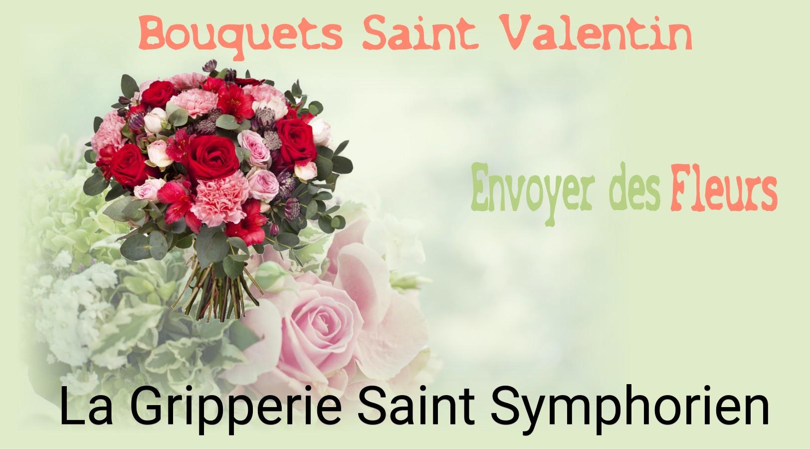 Roses de Saint-Valentin livrées à La Gripperie-Saint-Symphorien
